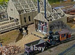 HO SCALE - Custom Model Railroad Layout SAWMILL
