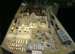 HO SCALE - Custom Model Railroad Layout SAWMILL