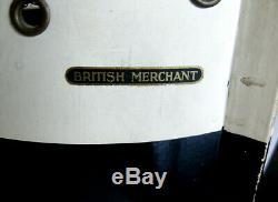 HUGE 31 Antique TRIANG BRITISH MERCHANT Wind Up Clockwork Model Wood Boat Toy