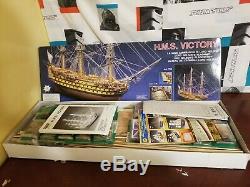 H. M. S. HMS Victory Panart 178 Scale Made in Italy Wooden Ship Model/Kit