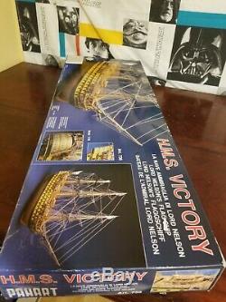 H. M. S. HMS Victory Panart 178 Scale Made in Italy Wooden Ship Model/Kit