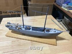 Hand Made Model of the USS BEAUREGARD a Union Navy Schooner