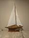 Handcrafted Model Yacht, Shamrock V Replica. Elegant Nautical Display