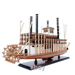 Handcrafted Museum-Quality King of Mississippi Model Boat Fully Assembled Ship