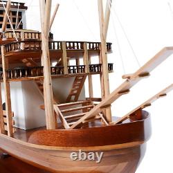 Handcrafted Museum-Quality King of Mississippi Model Boat Fully Assembled Ship