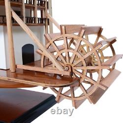 Handcrafted Museum-Quality King of Mississippi Model Boat Fully Assembled Ship