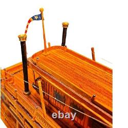 Handcrafted Museum-Quality King of Mississippi Model Boat Fully Assembled Ship