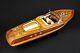 Handcrafted Wooden Model Ship Luxury Christmas Gift, Nautical Decoration Display