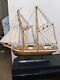 Handcrafted Wooden Model Ship Luxury Christmas Gift, Nautical Decoration Display