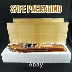Handcrafted Wooden Model Ship Luxury Christmas Gift, Nautical Decoration Display