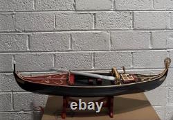 Handicrafts Venetian Gondola Boat Model