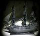 Handmade Assembly Ship Boat Model New Black Pearl Pirates 80cm Wooden Model Kit