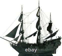 Handmade Assembly Ship Boat Model New black pearl Pirates 80cm wooden model kit