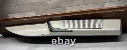 Handmade Half Hull Boat Wood Speedboat Wall Model