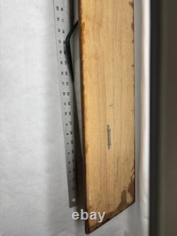 Handmade Half Hull Boat Wood Speedboat Wall Model