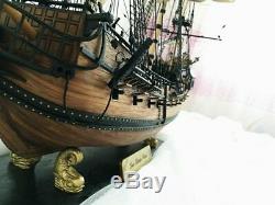 Handmade Ship 32 inch Wooden Sailing Boat Model Kit Ships Wood Models