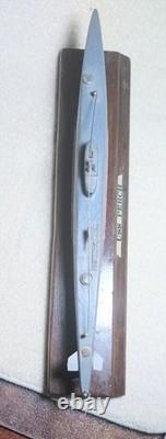 Handmade WW1 Model USS PERCH SUBMARINE All Hard Wood And Brass Fittings