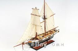 Harvey Baltimore Clipper Tall Ship 35 Wood Model Painted Boat Assembled