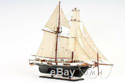 Harvey Baltimore Clipper Tall Ship 35 Wood Model Painted Boat Assembled