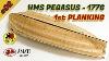 Hms Pegasus Amati Scale 1 64 Step By Step Model Ship Build 02 First Layer Of Planking
