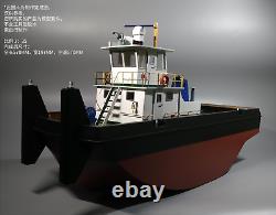 Hobby Springer Pusher Tug Scale 1/35 Wooden Model Ship Kits Boat Kit DIY