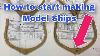 How To Build Ship Model Part 1 Die Carolina 1808 1832 Making The Ribs
