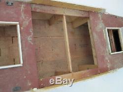 Huge 50 Vtg Mid Century Wood Model Ship American Scout Cargo Boat (4 REPAIR)