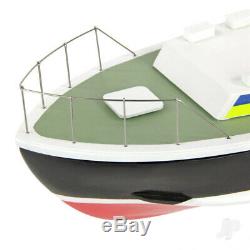 Humphrey Police Launch Boat (410mm) Wood RC Model Kit