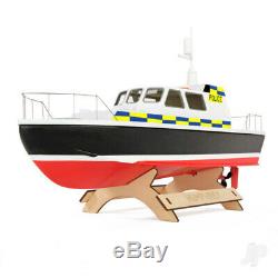 Humphrey Police Launch Boat (410mm) Wood RC Model Kit