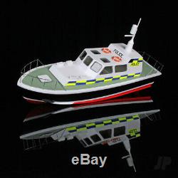 Humphrey Police Launch Boat (410mm) Wood RC Model Kit