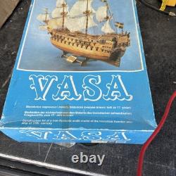 IGRA Vasa Swedish Warship 1100 Wooden Model Boat Ship Kit 106