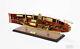 Ictineo Ii, 2 Submarine Handcrafted Wooden Ship Model 28 Scale, Museum Quality
