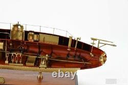 Ictineo II, 2 Submarine Handcrafted Wooden Ship Model 28 Scale, Museum Quality