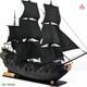 In Stock New Zhl The Black Pearl Golden Version 2023 Wood Model Ship Kit 31 Inch