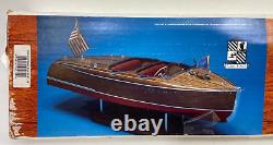 Incomplete Dumas. #1234. Chris Craft. 1940 Barrel-back Mahogany Runabout 1/8