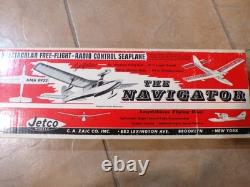 JETCO'THE NAVIGATOR' AMPHIBIOUS FLYING BOAT MODEL PLANE BALSA KIT 52 IN WithS VI