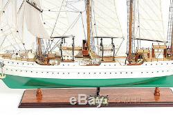 J. S. ElCANO Royal Spanish Navy Tall Ship 37 Built Wood Model Boat Assembled