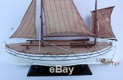 James Caird Handmade Wooden Model Boat