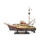 Jaws Orca Wooden Ship Model Shark Fishing Boat Pre-assembled Antique Finish S