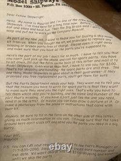 Katy C. 1800 Virginia Pilot Boat By Model Shipways Bogota NJ NIB