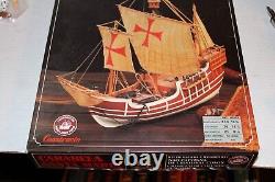 Kit De Madera, Constructo, Santa Maria Christopher Wooden Model Boat Vintage