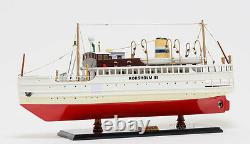 Korsholm III Ferry Boat Steamship Assembled 24 Built Wooden Model Boat New