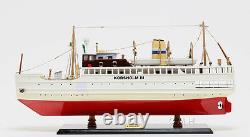 Korsholm III Ferry Boat Steamship Assembled 24 Built Wooden Model Boat New