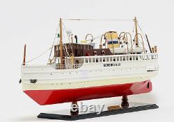 Korsholm III Ferry Boat Steamship Assembled 24 Built Wooden Model Boat New