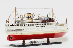 Korsholm III Ferry Boat Steamship Assembled 24 Built Wooden Model Boat New