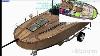 L5 3m B2 5m Trailerable Scow Sail Boat Chine Hull Plywood Epoxy Architecture U0026design Andrei Rochian