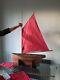 Late 19th Century French Gaff Rigged Boat / Model / Pond