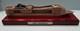 Large 10.5 Msc Preziosa Cruise Ship Metal Model Boat On Polished Wood Display