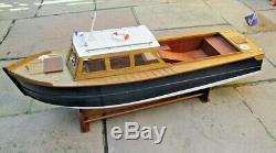 Large 36 inch Police Launch Model Boat Kit (A Phil Smith design)