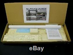 Large 36 inch Police Launch Model Boat Kit (A Phil Smith design)